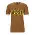 CAMISETA MARRÓN TEE RETE BOSS